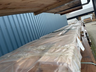 Ca. 29x Douglas wisselsponning, 18x140mm, lengte 400cm